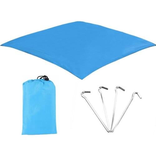 Portable Pocket Picnic Mat Waterproof Sand Beach Mat Outdoor Camping Folding Blanket Picknick Tent Cover
