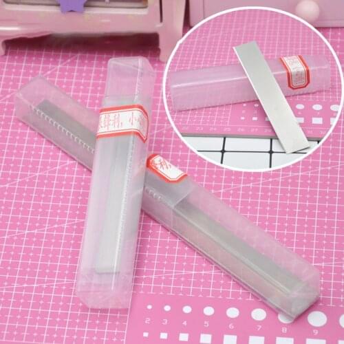 Flexible Polymer Clay Cutter Blade with Storage Box, 10cm / 20cm Long, Sharp Blade Cutter for DIY Handmade Clay Pottery