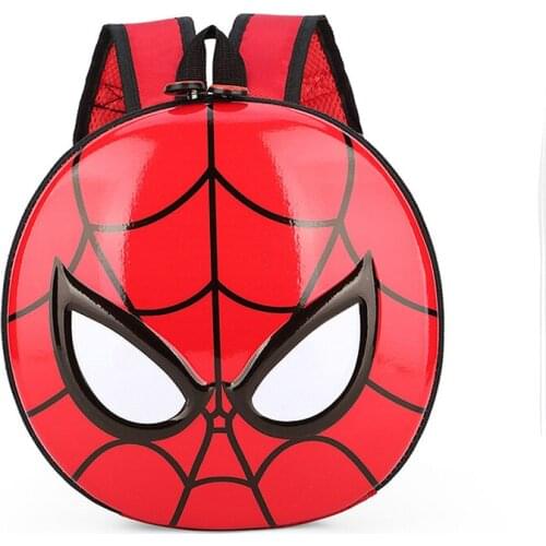 2-6 years old Children School Bags Schoolbag Cute Cartoon Eggshell Mochila Spiderman Backpack Kindergarten Bag