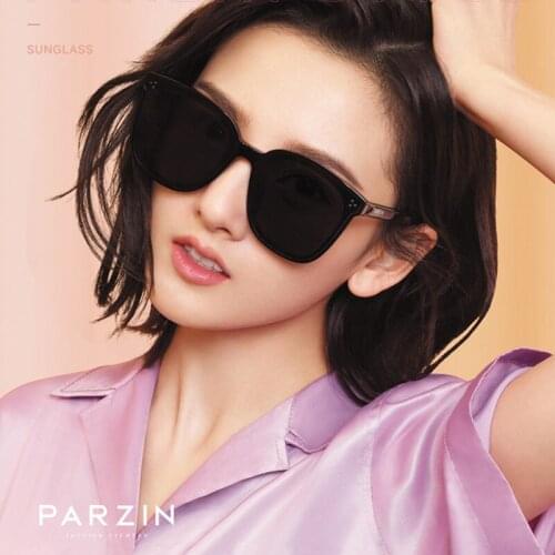 PARZIN New Sunglasses Women Korea Design Square Retro Outdoor Men Sun Glasses Vintage Oculos Unisex UV400