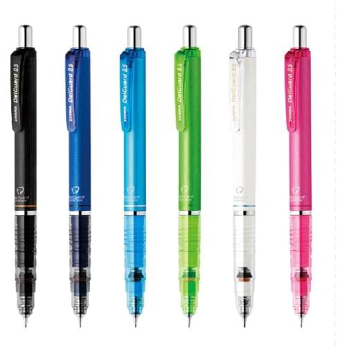 ZEBRA Delguard P-MA85 Mechanical Pencil 0.5mm Write Constantly Low Center of Gravity Buy 1 Pencil Get 1 Tube Refill for Free
