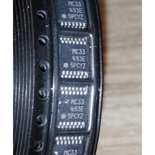 10Pcs/Lot MC33493DTB MC33493 TSSOP14