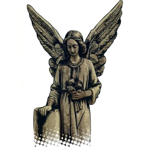 5pcs Mother Angel Waterproof Temporary Tattoo Sticker The Flash Tatuajes Temporales A Prueba De Agua Tatoo Men