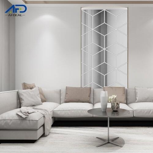 28pcs Diamond Mirror Wall Stickers DIY Self-adhesive Wall Mirror Sticker Wall Decorative Sticker TV Background Home Decoration