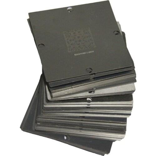 Free shipping Complete 230pcs 80*80 90*90mm BGA Reballing Stencils