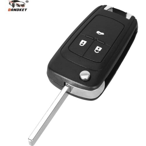 DANDKEY 3 Buttons For OPEL Insignia Astra Zafira Mokka Agila Corsa Meriva Signum Tigra Mando Vectra Car Remote Key Fob Shell