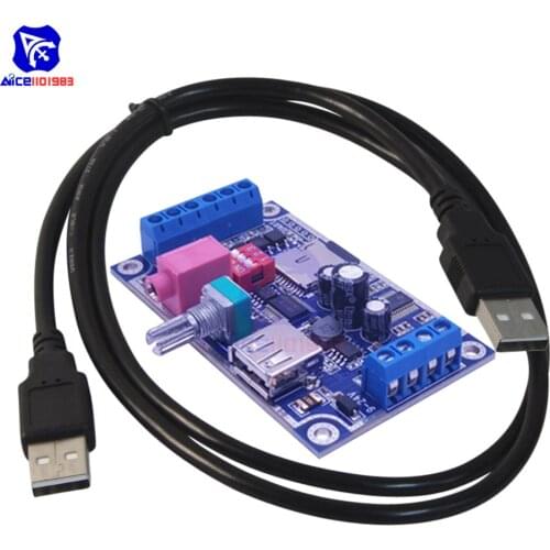 Diymore WAV MP3 Voice Module 10W Sound Player 128M Byte FLASH Programmable Control U-Disk DC 9 -24V