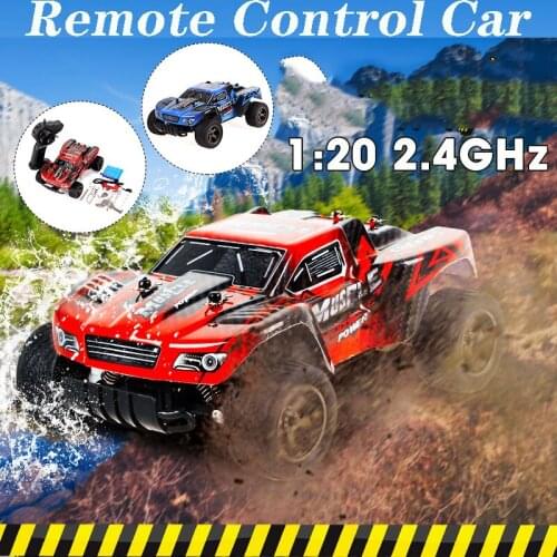 High speed 55KM/H 4WD RC Racing Car 1:20 2.4GHz Electric Remote Control Off Road Vehicle Toy Christmas Gift