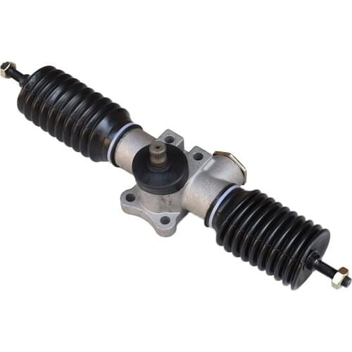 410mm Go Kart Threaded DIY Professional Parts Metal Vehicle Accessories Steering Gear Pinion Assembly Durable Solid Shaft Rack