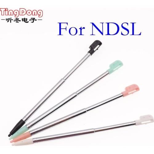 TingDong 2pcs Retractable Metal Touch Stylus Pen for Nintendo NDS DS Lite DSL NDSL Game Video Stylus Pen