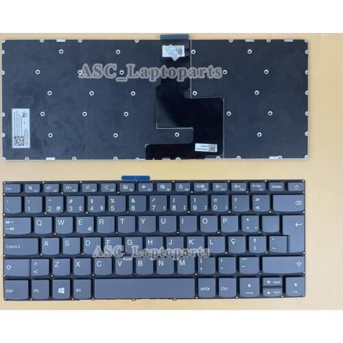 New Portuguese Teclado Keyboard for Lenovo Ideapad S145-14API S145-14AST S145-14IGM Black, NO Frame
