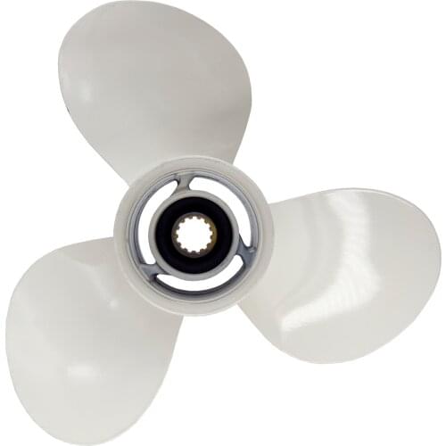 Outboard Propeller 11 5/8 X 11-G Practical Aluminum Alloy 40-55HP Ship For Yamaha