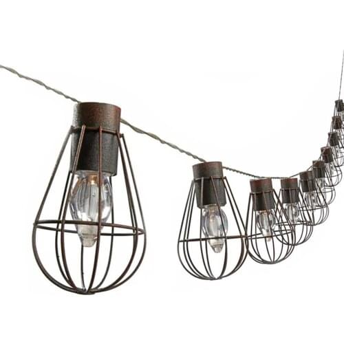 300cm LED Solar Christmas Light String Hanging Iron Light String Courtyard Lawn Landscape Lamp Outdoor Decoration Tools