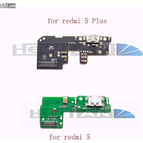 1PCS For Xiaomi Redmi 5/Redmi 5 Plus USB Dock Connector Charging Port Flex Cable USB Charger Plug Repair Parts