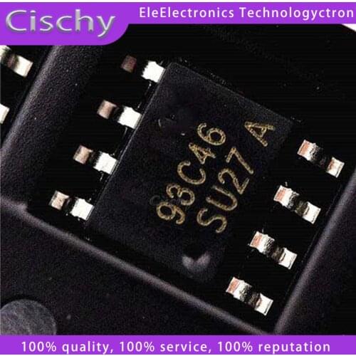 10PCS AT93C46 93C46 SOP-8