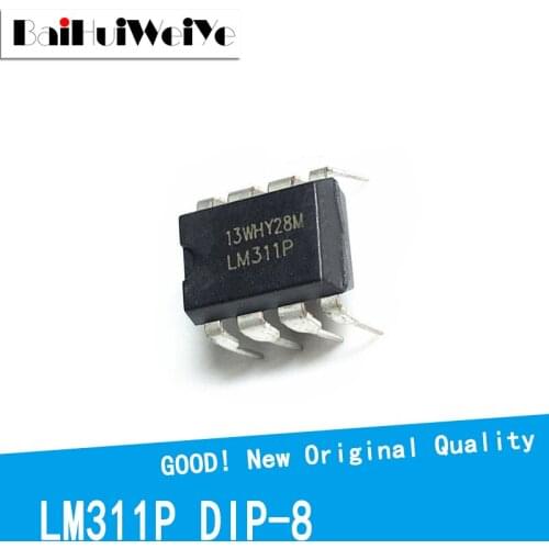 10PCS/LOT LM311P LM331 331P DIP-8 DIP8 New Original IC amplifier chip Good Quality Chipset DIFFERENTIAL COMPARATOR