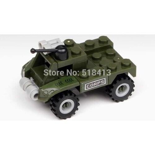 3pcs car toy Assembly Toy Pickup Truck Model Car Building Blocks Child Educational Learning Vehicles Toys And Gifts Plastic