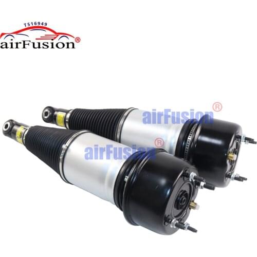 AirFusion 2x New 04-10 Fit Jaguar XJ XJ8 XJR X350 X358 Rear Air Suspension Shock Absorber Assembly Air Spring C2C41341 C2C41343