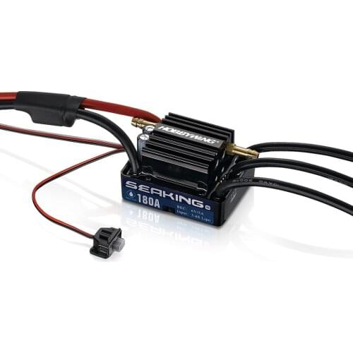 Hobbywing SeaKing V3 Waterproof 30A/60A/120A/180A 2-6S Lipo Speed Controller 6V BEC Brushless ESC for RC Racing Boat