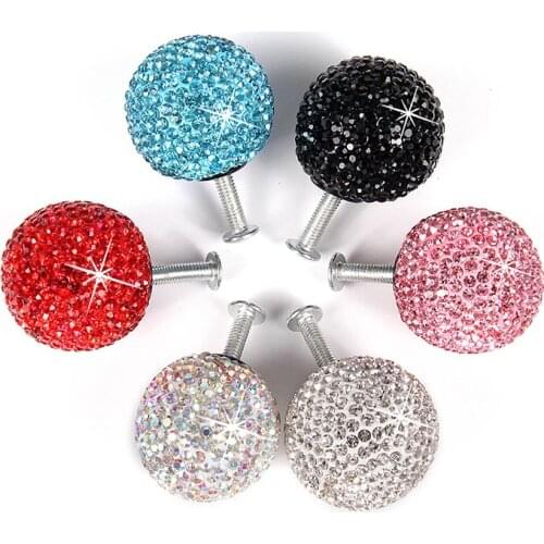 Crystal Ball Furniture Knob Dresser Drawer Cabinet Pull Handles Cupboard Handle Home Decor Hardware Wardrobe Door Knobs