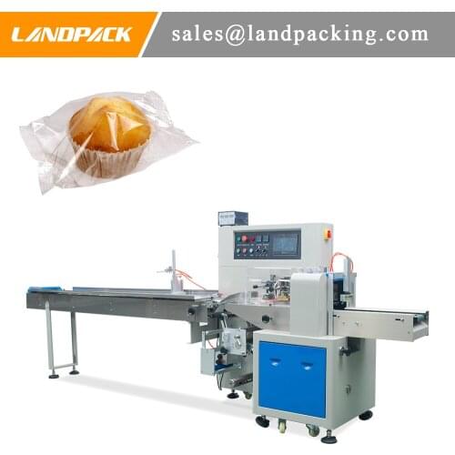 Cake Small Pillow Bag Flow Wrapping Machine Quality Manufacturers
