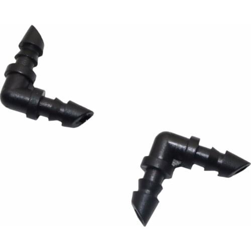 500 PCS Drip Tape For Irrigation Right Angle Connector Garden 4/7 Hose Fittings Male Connector Plastic Hose Fitting