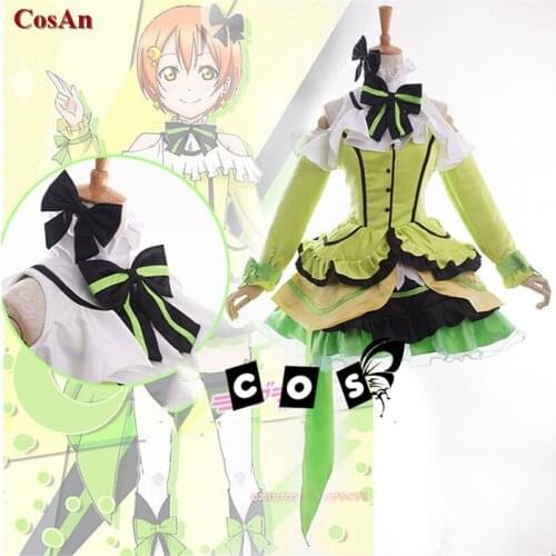 Anime LoveLive Hoshizora Rin Cosplay Costume Kira Kira Sensation Lovely SJ Uniform Dress Activity Party Role Play Clothing S-XL