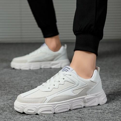 Male Sneakers Zomerschoenen Heren Summer Shoes Sale Men Sneakers Lightweight Fashion Mesh Red Chunky Breathable Casual Sport