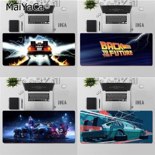 MaiYaCa Back To The Future Customized MousePads Computer Laptop Anime Mouse Mat Free Shipping Large Mouse Pad Keyboards Mat
