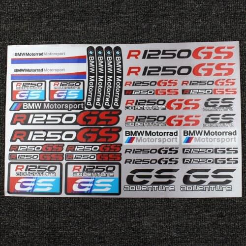 Trunk Stickers Motorcycle Tail Top Cases Panniers Luggage Aluminium Adventure for BMW R1250GS R1250 R 1250 R GS GSA 2019 2020