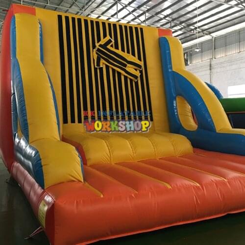 Inflatable Sticky Wall Inflatable Magic Jump Up Wall Castle For Amusement Equips
