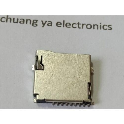 Push-push micro TF SD memory card socket holder seat slot