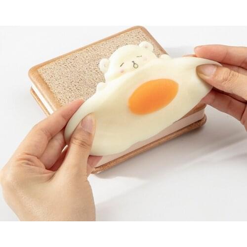 Creative Soft Bear Hand Book Cute Decompression Notebook Student Color Page Hand Book Decompression Diary Book