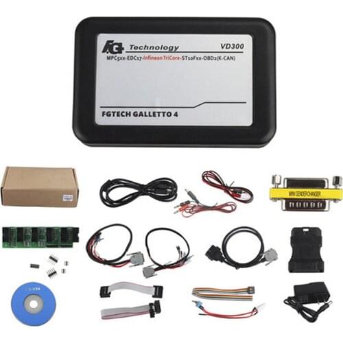 Best Quality Unlcok Version FgTech V54 VD300 FG TECHE V54 ECU Flasher Fgtech Galletto 4 Master VD 300 Support OBD BDM Function