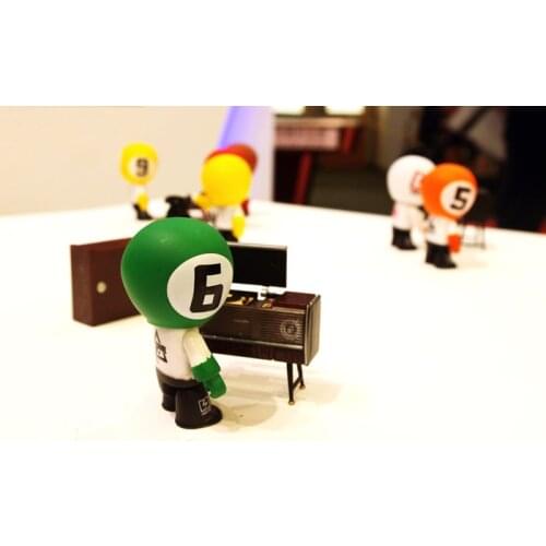 High Quality Billiards Doll Gifts Ornaments Creative Billiard Toy Billard Accessories