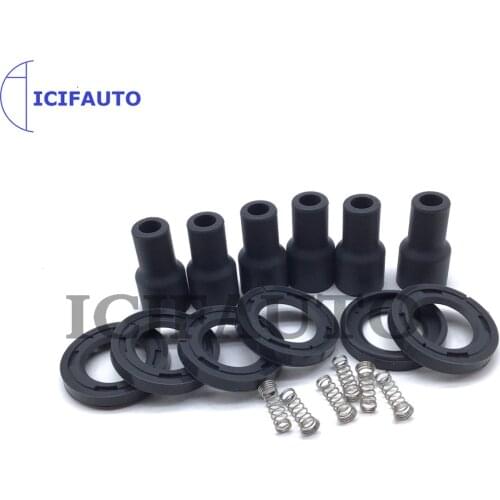 1&6 Ignition Coil Rubber Boot Repair Kit 90919-02234 For Toyota Avalon Camry Highlander Sienna Lexus ES300 3.0 V6 90080-19016