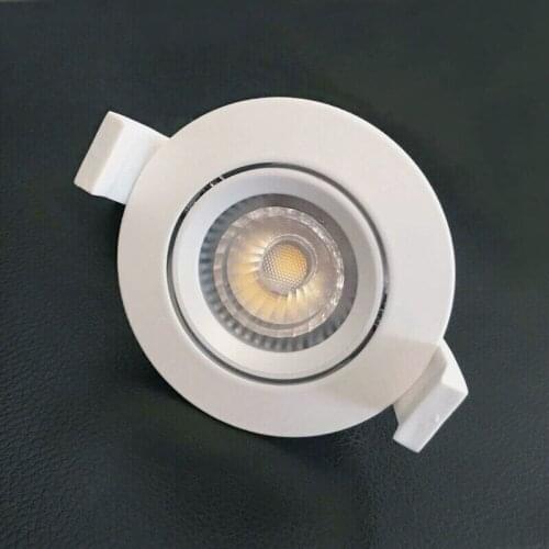 30pcs High Quality 6W Driverless HV COB LED Dimmable Home Ceiling Downlight Lamp AC220V 4-Year Warranty