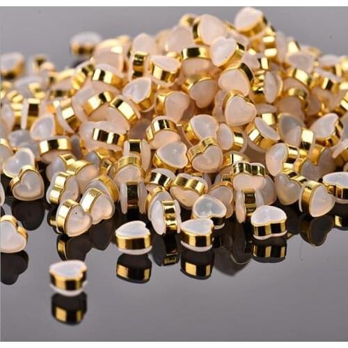 50Pcs/pack Wholesale Classic Heart Soft Silicone Copper Earring Ear Plug For Women Men DIY Parts Jewelry Accessories