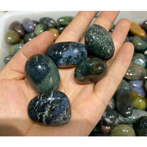 5pcsNatural Aquatic agate Quartz stone gravel energy stones and Crystal Mineral Specimen Fish Tank Garden home Decor