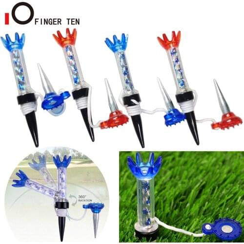80mm Upgrade Unbreakable Golf Tees Magnetic Training Balll Holder 3.15in Plastic Tee Set Outdoor Golfing Practice Drop Shipping