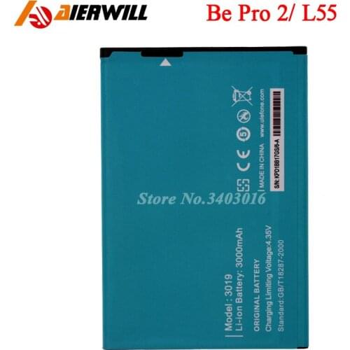 For Ulefone Be Pro Battery Bateria for Ulefone Be Pro 2/Ulefone L55 Batterie Bateria Batterij 3000mAh