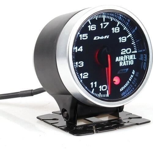 2.5 inches Defi BF 7 Colors Air fuel Ratio Auto Gauge For 12V Car Auto Gauge With Gauge Cup