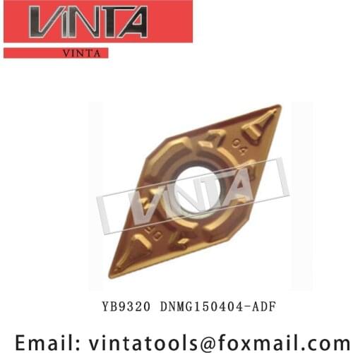 Free shipping high quality 10pcs/lots YB9320 DNMG150404-ADF cnc carbide turning inserts cutting blade tools