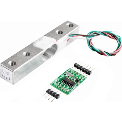 Digital Load Cell Weight Sensor 1kg 5kg 10kg 20KG Portable Electronic Kitchen Scale + HX711 Weighing Sensors Ad Module