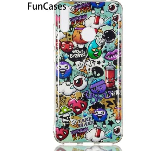 Mobile Phone Case For Huawei Enjoy 7S Butterfly Carcaso sFor Huawei capinha P Smart Honor 9 Lite Enjoy Soft Silicone Protector