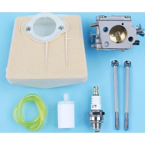 Carburetor Air Filter Bolt Kit For Jonsered 625 630, 625 II Chainsaw Tillotson Carb HS-254B Replacement Part Carburettor