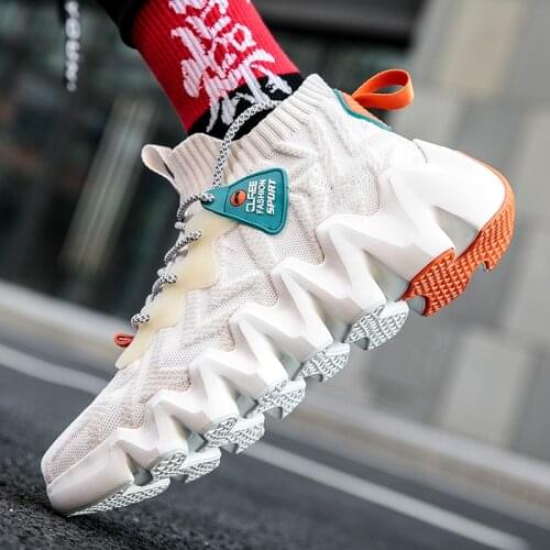 2021 New Youth Trend Fashion Sports Shoes Wear-resistant Comfortable Breathable Mesh Casual Sports Shoes Mens Casual Shoes