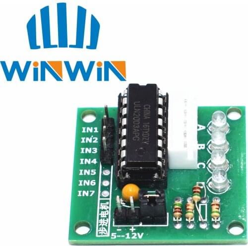 A23 High-power ULN2003 Stepper Motor Driver Board Test Module AVR SMD