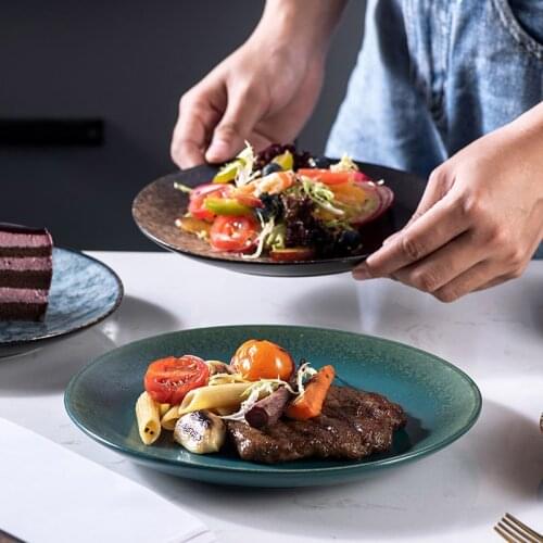 Restaurant bone dishes, dim sum snack dishes, creative simple small plates, dessert plates, tableware