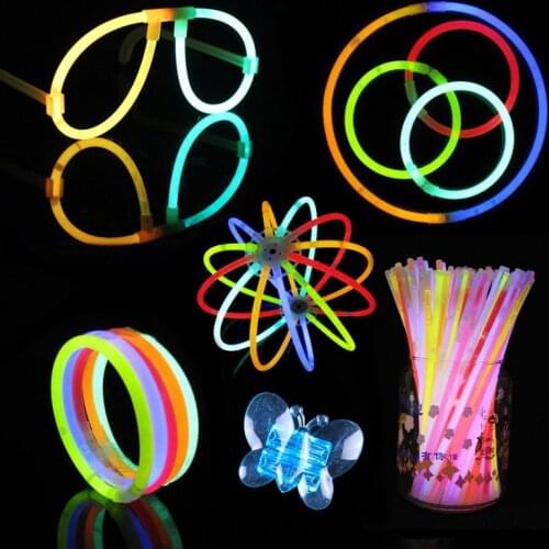 Event Party Supplies Small Glow Stick Wholesale Concert Luminous Stick Colorful Glow Stick ChildrenS Toy Bracelet Birthday Gift